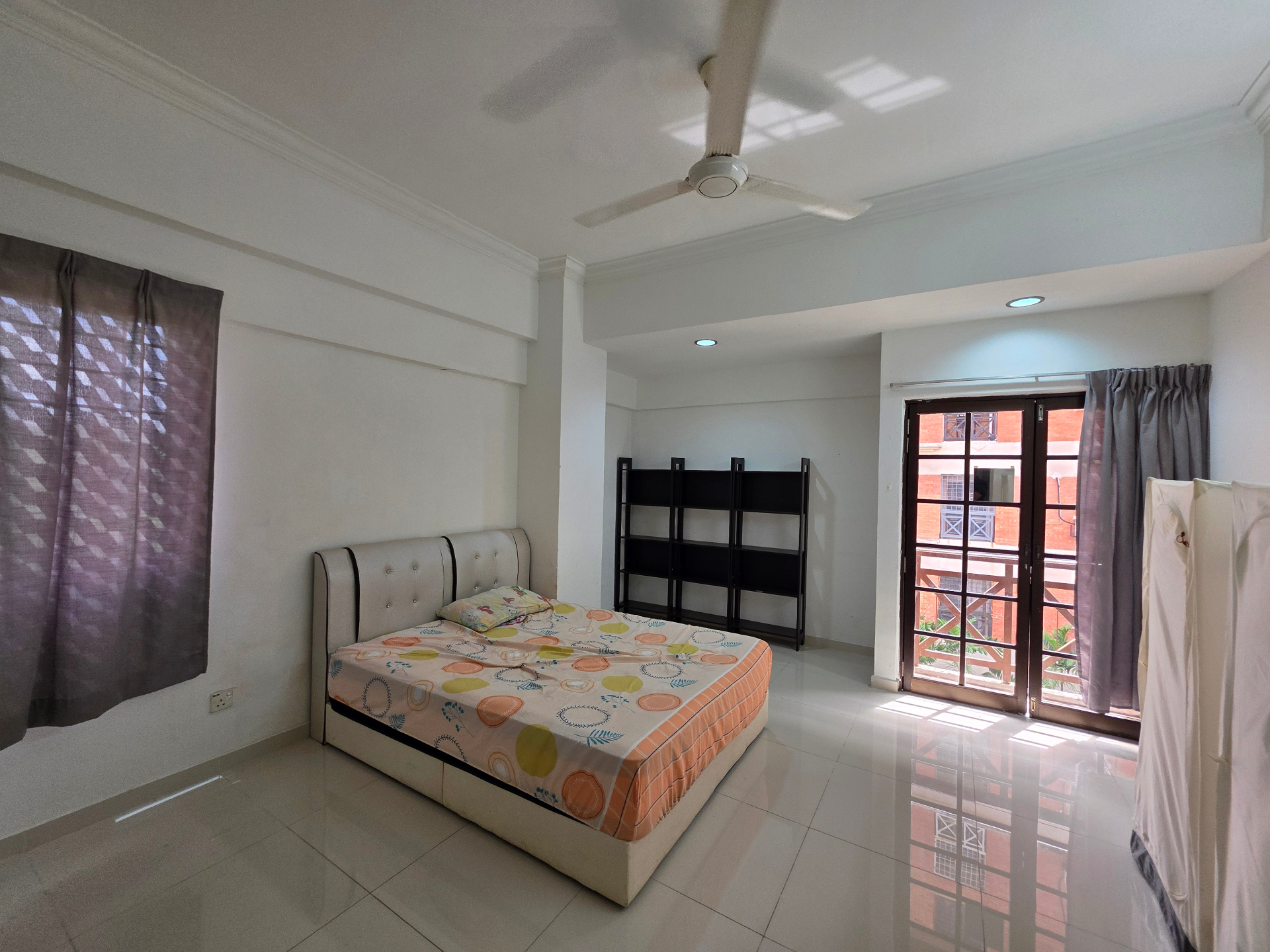 Master bedroom — now twin-share — before