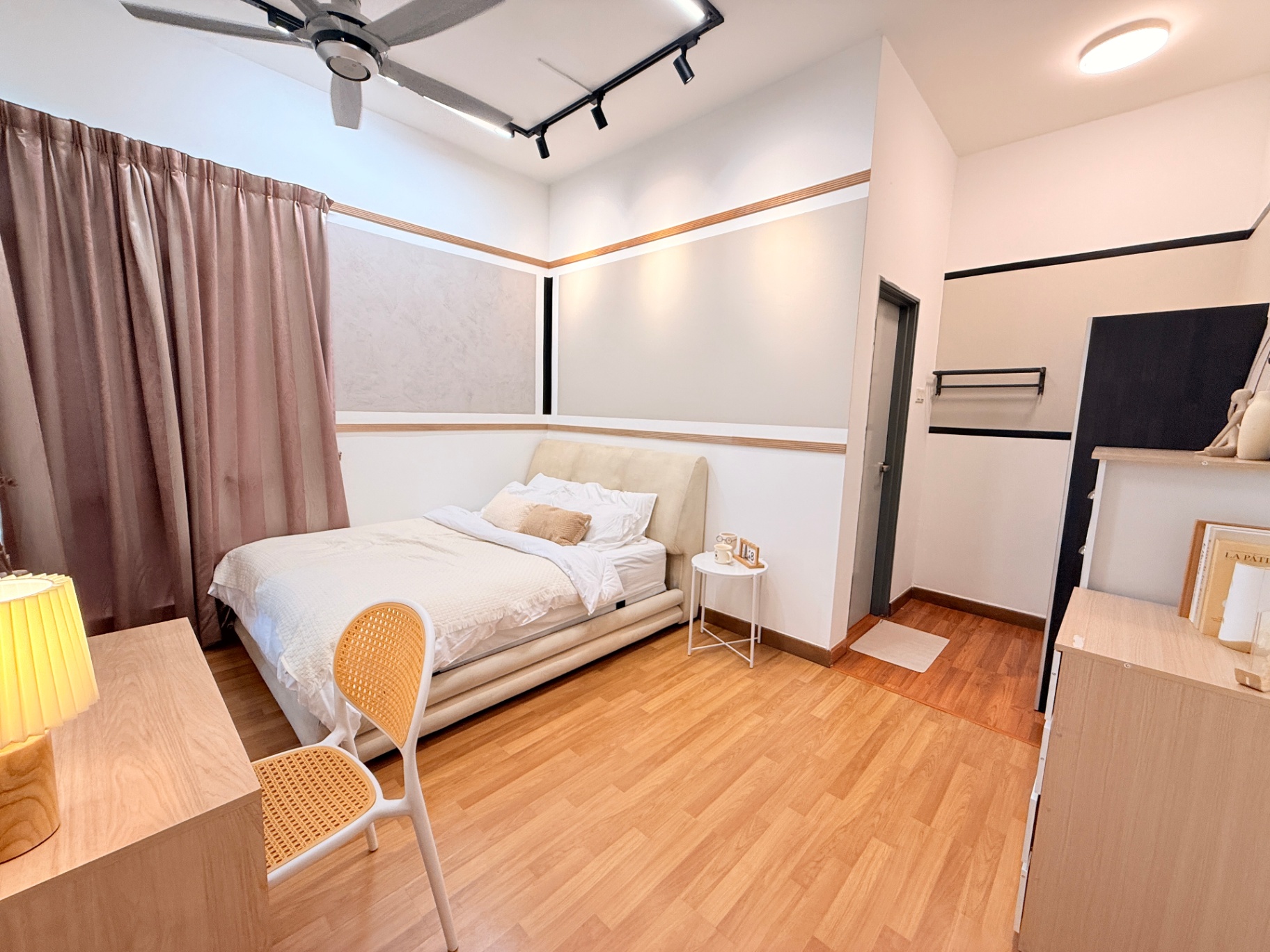 Master bedroom — after